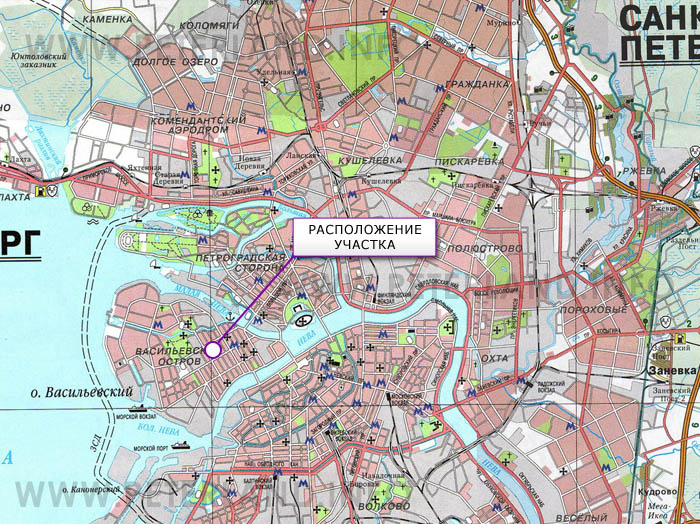 земельный участок василеостровский район спб