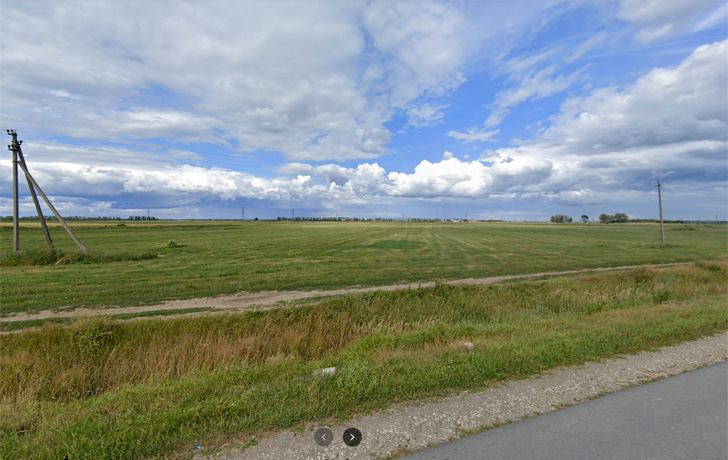 фото участка около фермы ЗАО Гатчинское