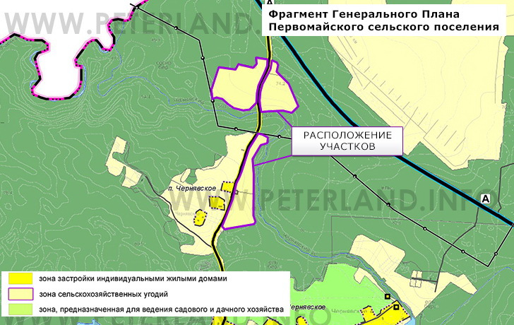 участки на генплане Чернявское Ольшаники