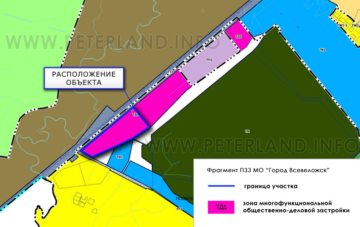 участок на ПЗЗ Всеволожский район ЛО
