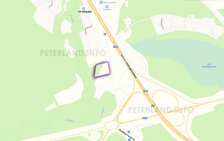 участок промназначения у развязки Огоньки