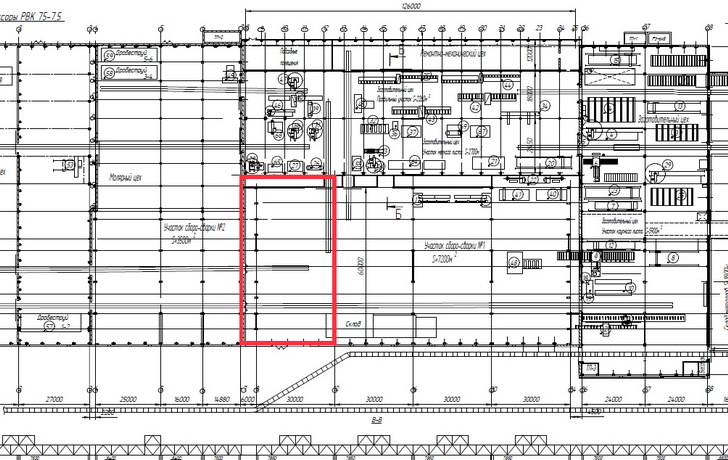план цеха в Невском районе