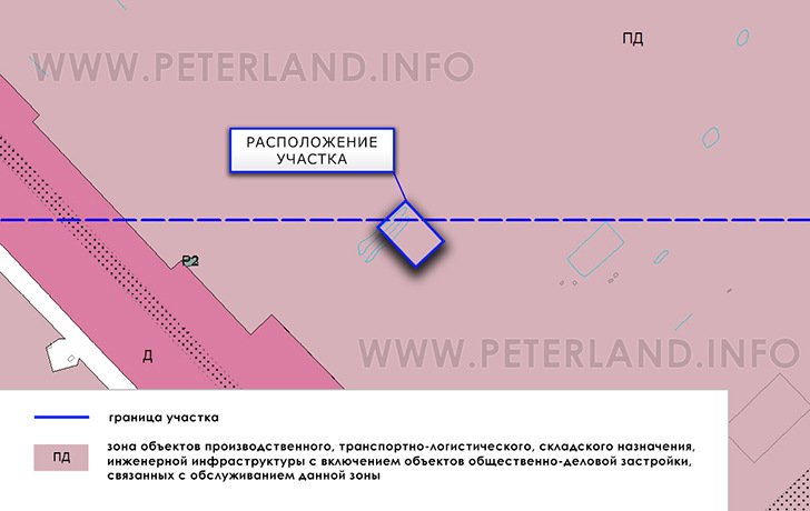 участок на Генплане Пушкинского района