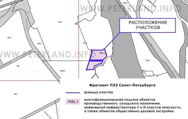 земля на ПЗЗ Шушары Пушкинский район СПб