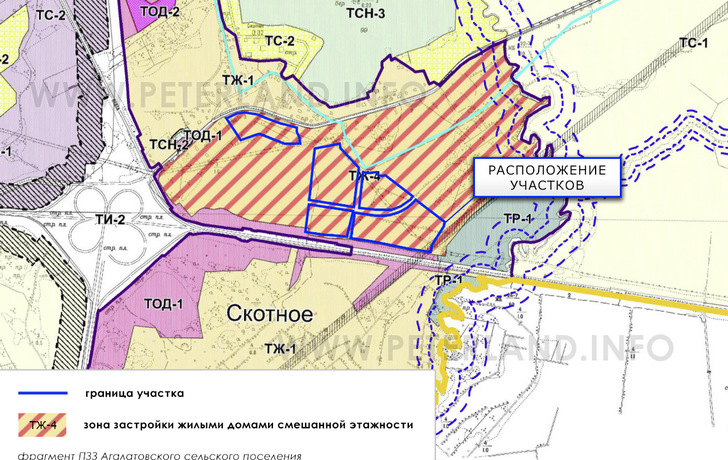 участок на Генплане Всеволожского района