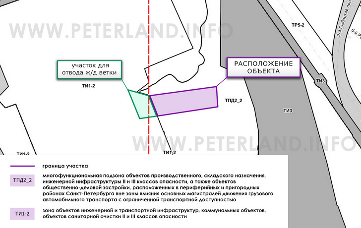 участок на ПЗЗ Колпинский район