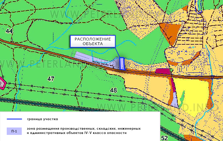 участок на Генплане Юкковского СП