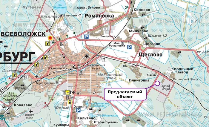 земельный участок кирпичный завод