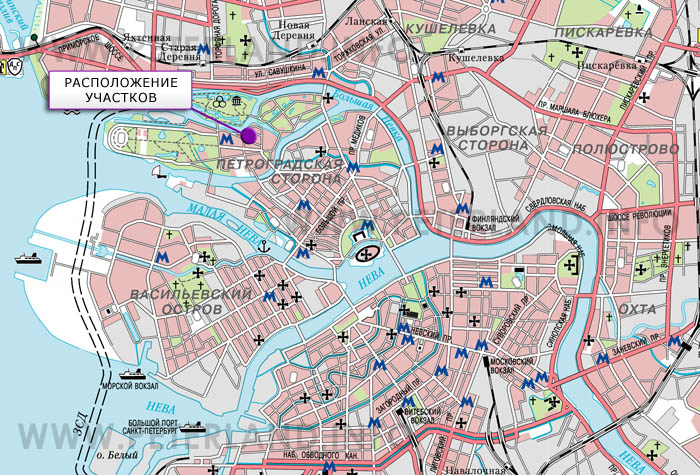 земельный участок на крестовском острове