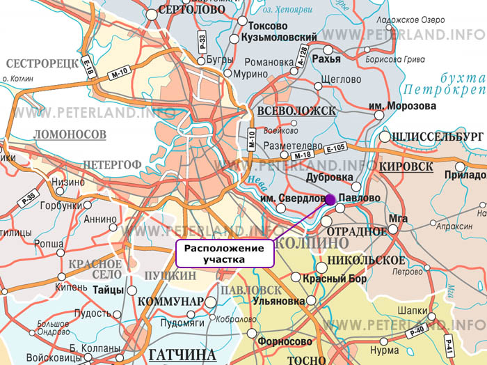 Коркинское озеро на карте
