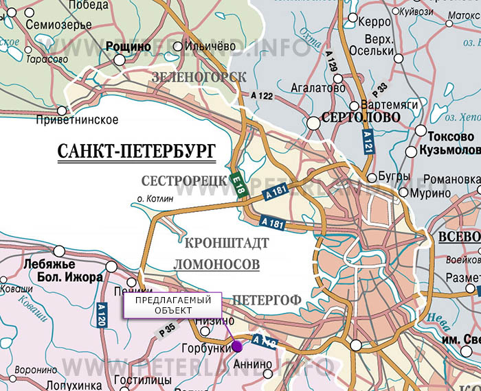участок под жилой комплекс в Ломоносовском районе