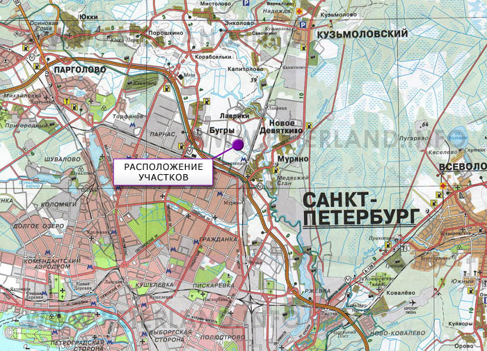 продажа земли девяткино мурино