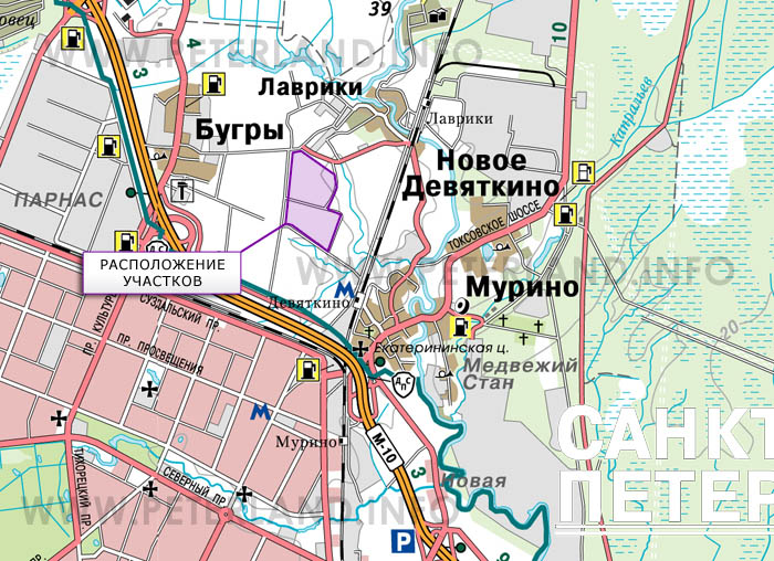 продажа земли мурино