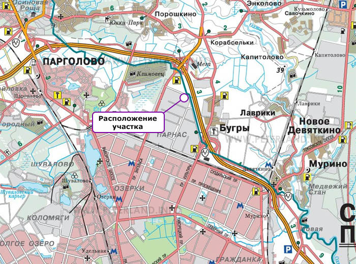 продажа земли промзона парнас
